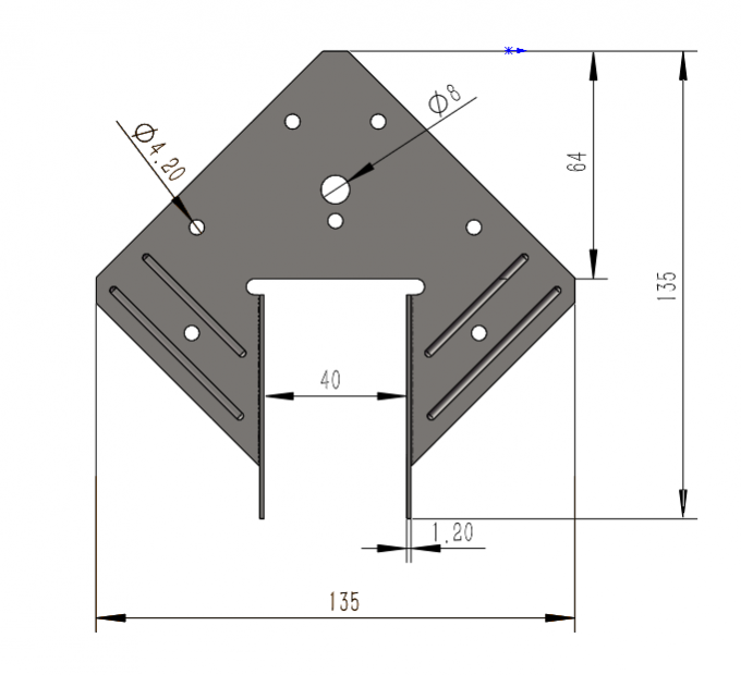 Hurricane Ties untuk Rafters Heavy Duty Galvanized Joist Hangers Hurricane Straps untuk Joists Kayu Struktur Kayu 5