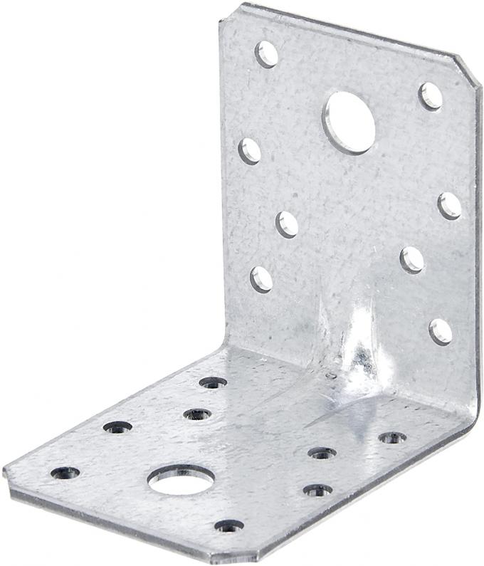 90 derajat L-Bentuk Metal Corner Brace Heavy Duty Kayu Bracket untuk Kayu Frame Corner Brackets 2