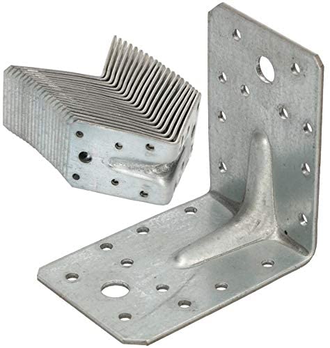 90 derajat L-Bentuk Metal Corner Brace Heavy Duty Kayu Bracket untuk Kayu Frame Corner Brackets 3