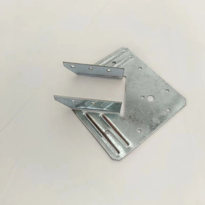 kualitas  Hot Dip Strong Galvanized Joist Hangers Rafter Tie Brackets For Roofing Trusses Wood Timber Seismic Bracket Hurricane Clips pabrik