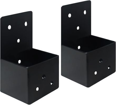 Heavy Duty Pergola DIY Brackets Joist Bracket Connector Brace Dengan Sekrup Untuk 4'x4' tiang kayu