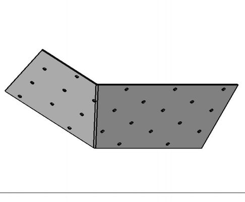Konektor Creeper CC200R untuk Memperbaiki Jack Truss ke Hip Truss