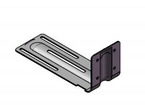 Bracket dinding internal untuk menempelkan dinding tanpa beban ke balok