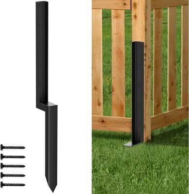 Fence Post Repair Kit Anchor Ground Spike untuk memperbaiki pagar kayu yang rusak