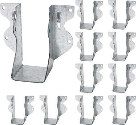 Galvanized 2x4 Joist Hangers untuk Wood Face Mount Joist Hanger Bracket untuk Deck Floor Rafter