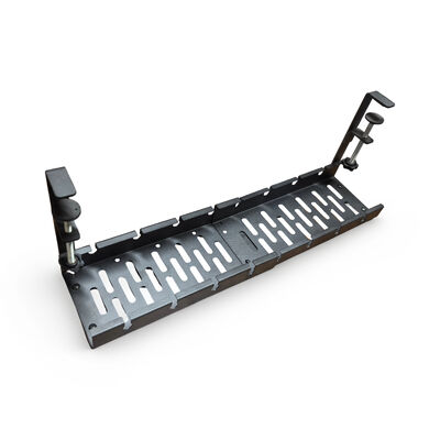 Pengatur Kabel Meja yang Dapat Diperpanjang Tanpa Bor di Bawah Meja dengan Penjepit untuk Kantor Rumah