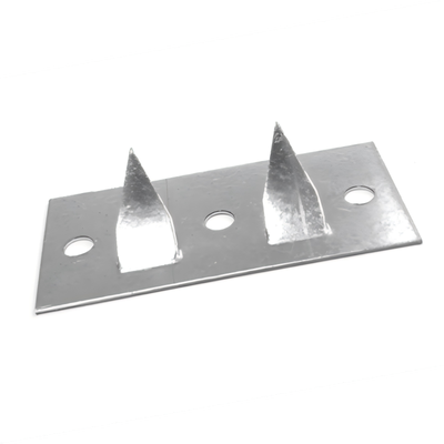 Hidden Mount Impaling Clip Galvanized Steel Acoustic Panel Fastener with Self-Locking Washer for Insulation Fixing (Pengikat Panel Akustik Baja Galvanized dengan Washer yang Mengunci Sendiri untuk Pemanasan Isolasi)
